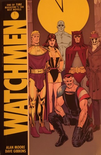 Watchmen graphic novel 2007 - graphic, novel,