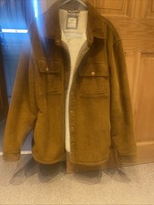 M&S Cord Shirt Jacket Size