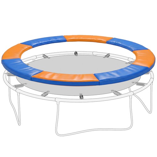 Homcom 8ft trampoline - homcom,