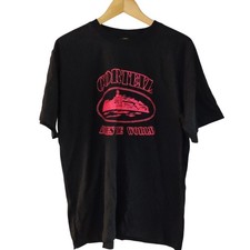 corteiz mens t-shirt black &