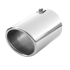 Car Exhaust Tip Trim End Pipe Stainless For Volvo C70 S60 V40 V70 XC60 70 90