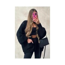 Women chunky knitted oversize - women,
