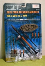 REALISTIC ARMOUR 1/6 SCALE CARDED ANTI-TANK GRENADE LAUNCHER RPG-2 w/ PG-2 HEAT