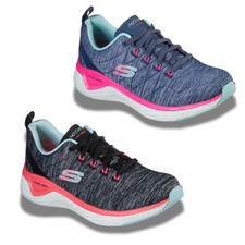 Skechers Womens Ultra Light Memory Foam Lace Up Solar Fuse Trainers