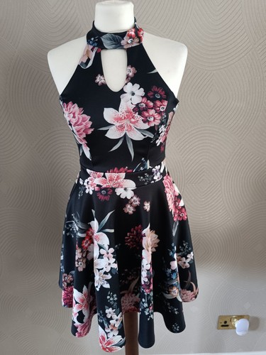 Select ladies black floral - select,