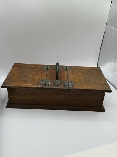 Antique wooden box - wooden, sewing
