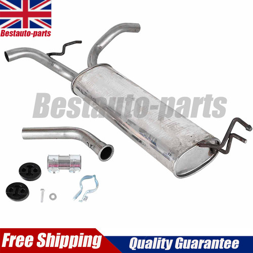 Exhaust rear silencer - exhaust,