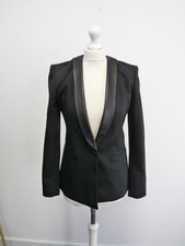 Ladies black tuxedo jacket by