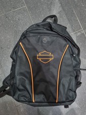Genuine Harley-Davidson Backpack / Rucksack in Black With Rain Cover