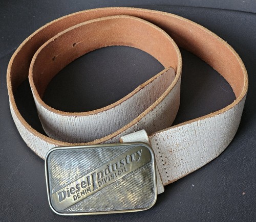 Vintage diesel belt - diesel, brass