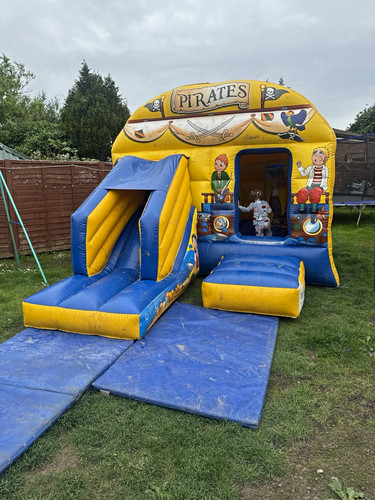 Pirates themed inflatable - pirates,