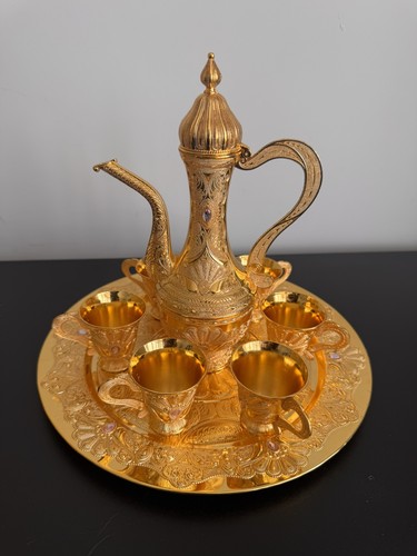 Turkish teapot tea tray cup - tea,