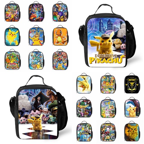 P0kemon pikachu lunch bag - 3d,
