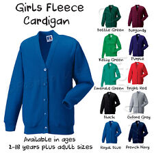 Girls School Cardigan Fleece