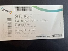 Olly Murs Ticket 2017