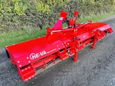 HEVA TOP CUTTER TWIN 400 SLICER CULTIVATOR FOR TRACTOR VGC PLUS VAT