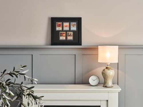 Trading card frame - card, |