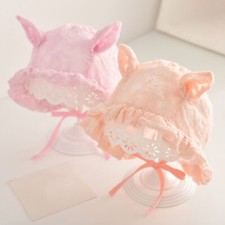 Baby Girls Chic Lace Bonnet