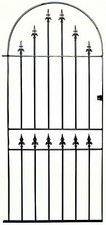 WROUGHT IRON METAL GARDEN SIDE GATE Kingsbury Bow to fit 915mm opening