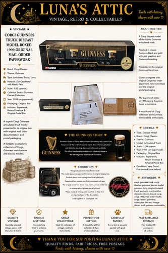 Corgi guinness truck - corgi,