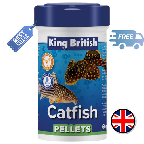 King british catfish pellets - british,