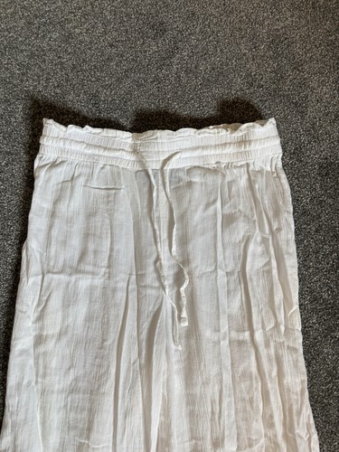 White linen summer trousers - summer,