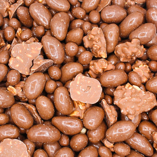 Chocolate nut mix from - chocolate,