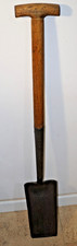Vintage 1960's Bulldog England Socketed T Handle Spade Rare Trench Post Hole