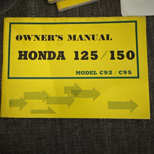 Honda c92 125 c95 - c92,