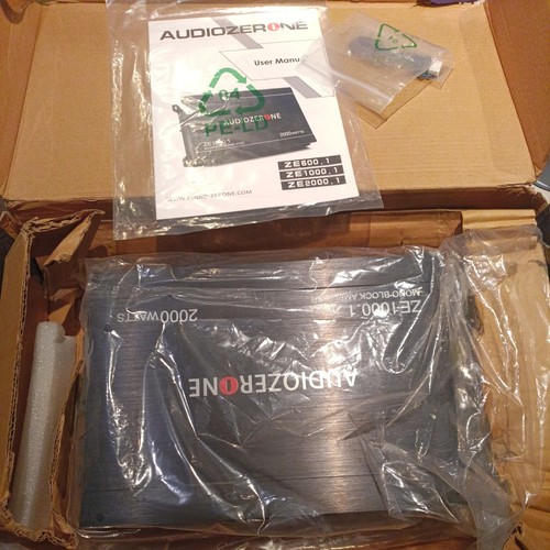 Car audio amplifier ze1000 - audio, ze1000.1