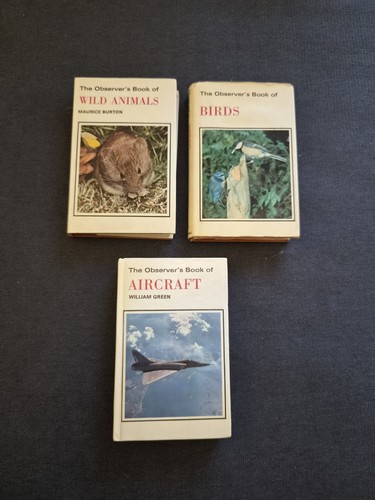 Vintage observer books x3 - books,