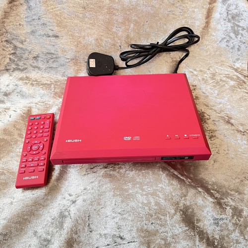 Bush pink dvd player - pink,
