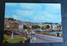 THE BRIDGE AT BIDEFORD  - VINTAGE POSTCARD #KBID108 UNUSED