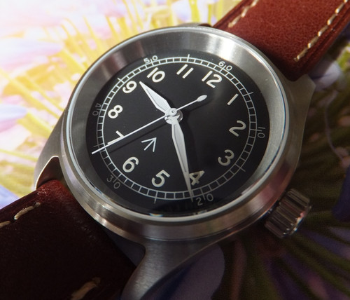36mm stainless steel - 36mm, pilot