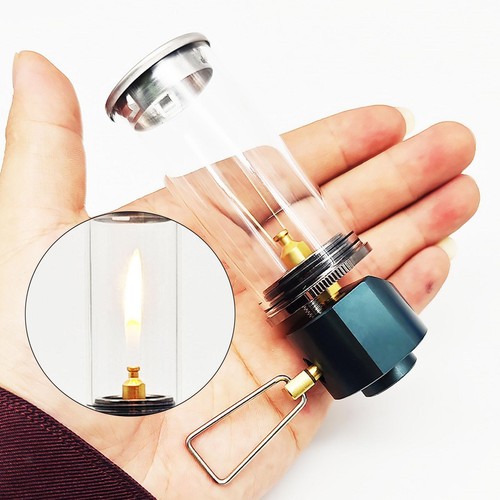 Camping gas lantern candle - lantern,