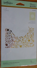 SPELLBINDERS - CHRISTMAS FOLIAGE BACKGROUND HOT FOIL PLATE (discontinued)