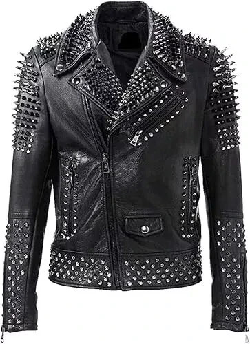 Brando studded style spiked - style,