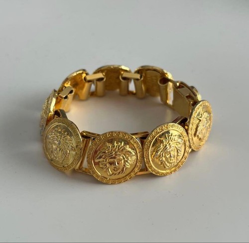 Versace medusa gold tone - gold,