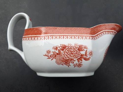 Spode fitzhugh red - red, gravy