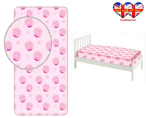 Fitted sheet peppa pig single - fitted,