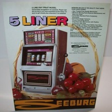 Seeburg 5 Liner Slot Machine