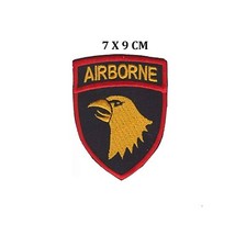 WW2 US army airborne Eagle Military Iron Sew on Embroidered Patch Jacket N-206