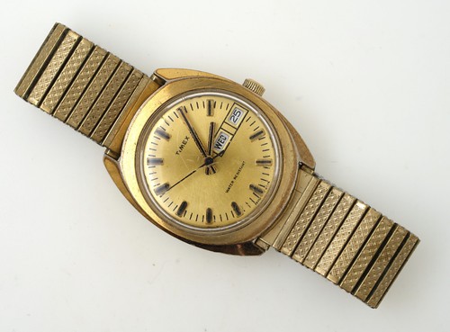 1970 vintage timex gold - timex,