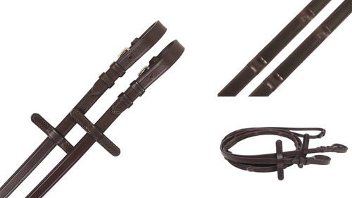 Horse leather rubber grip - rubber,