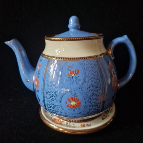 Unusual vintage blue gold - vintage,