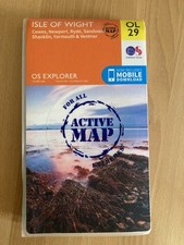ISLE OF WIGHT OS Map Cowes