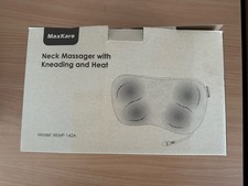 MaxKare Portable Cordless Shiatsu Neck Shoulder Massager with Heat