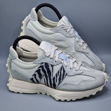 New Balance 327 Zebra Animal Print Suede Trainers Size UK 5