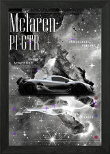 P1 GTR Race Car Art Framed
