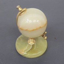 Antique Globe Marble Display Marble Globe Vintage Sphere